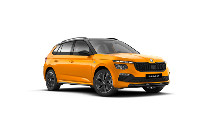 Škoda Kamiq 1.0 TSI 85 kW 7-stup. automat Monte Carlo na operativní leasing